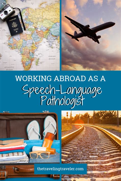 working abroad as a speech pathologist.